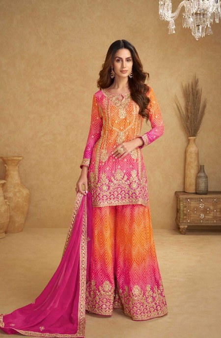 Panght By Gulkayra Real Chinon Wholesale Readymade Suits In India

